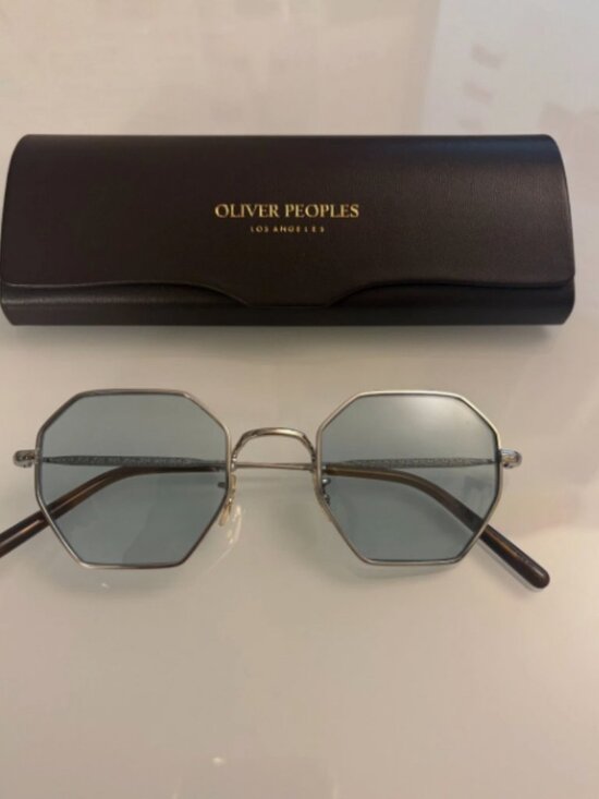 • OLIVER PEOPLES HOLENDER 47mm OV1312 in Sea Mist MSRP$465 Great Gift main image 7